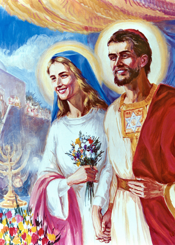 FÊTE DU MARIAGE DE MARIE ET JOSEPH UNE FÊTE OUBLIEE LE 23 JANVIER